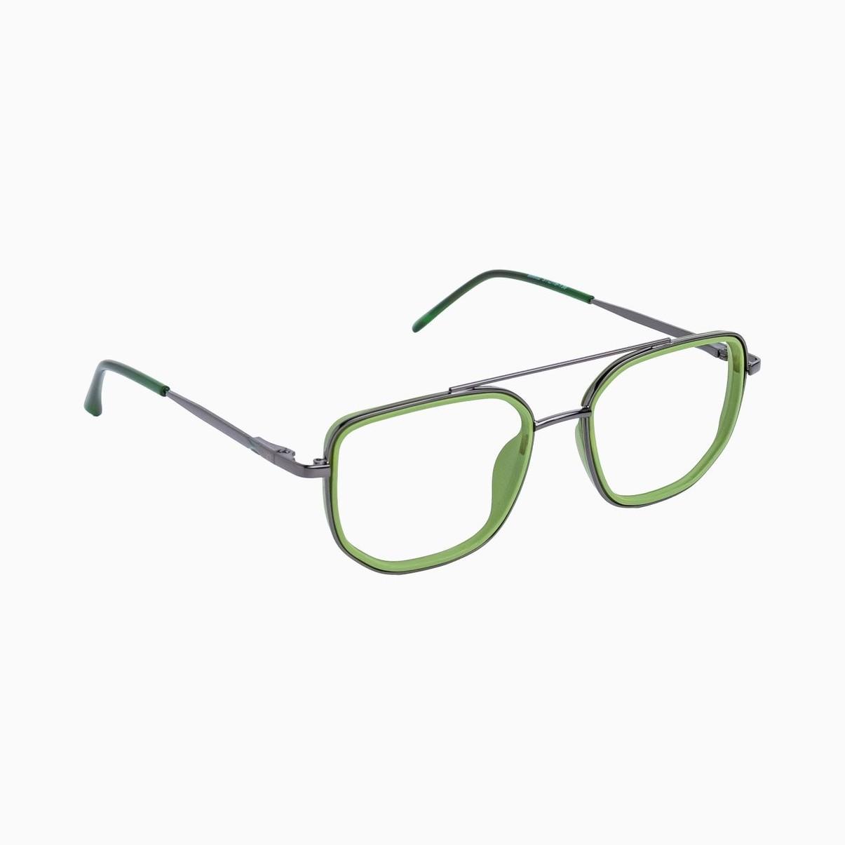 Full Rim Green Aviator - 88602