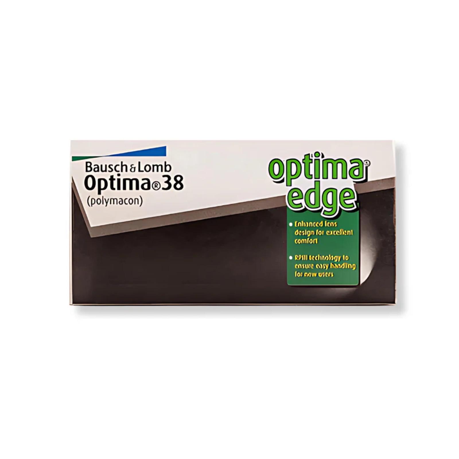 Optima 38 Yearly 1-Pair Contact Lens — view 1