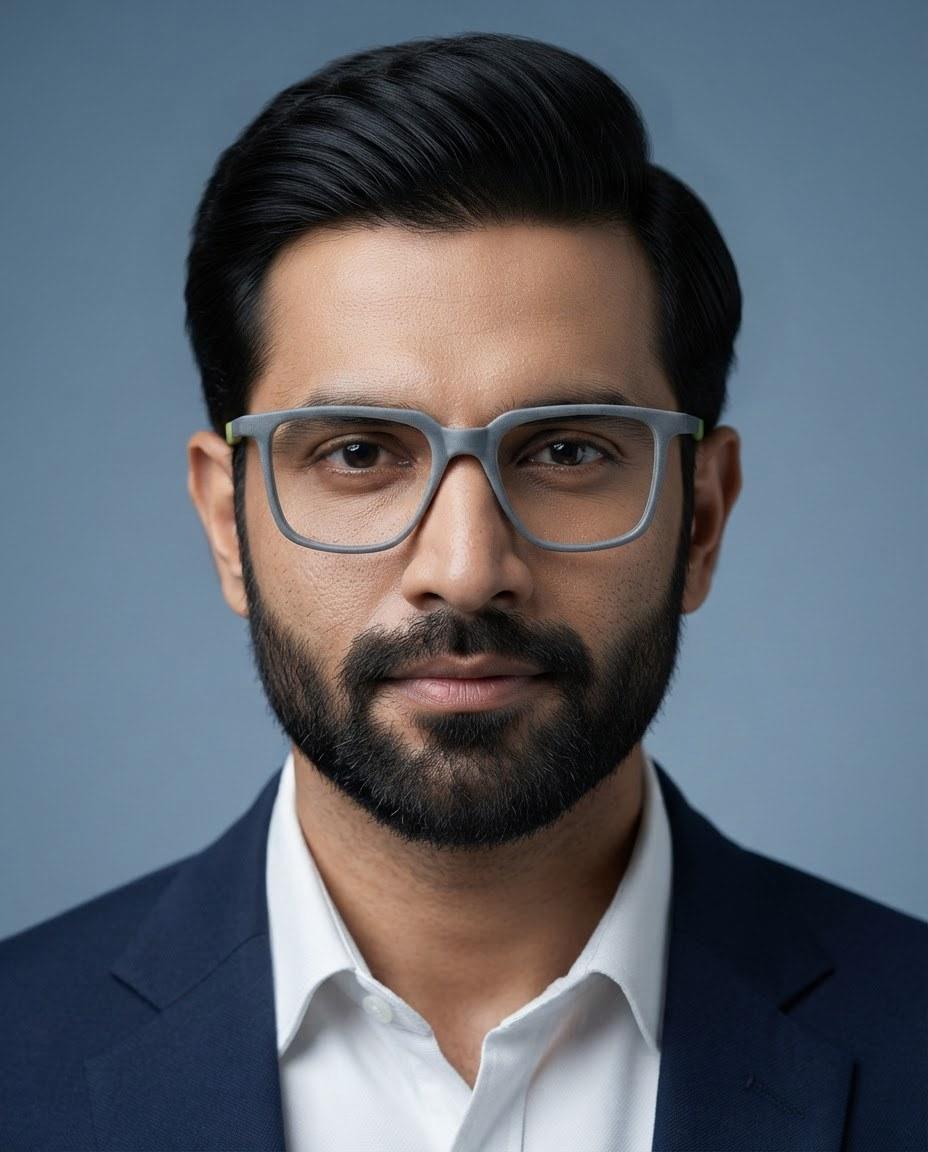 Full Rim Matte Grey Rectangle - TE135002