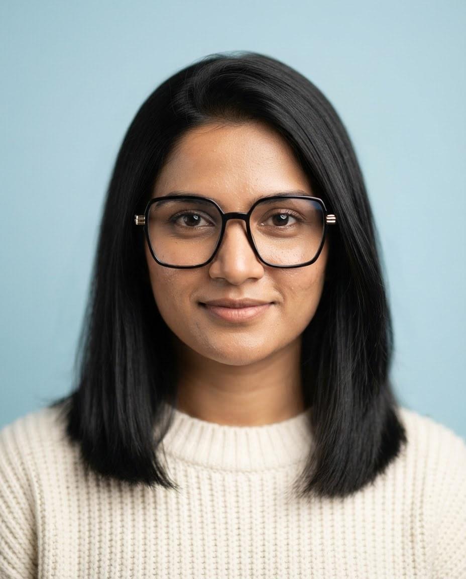 Full Rim Black Square Screen Glasses - 008