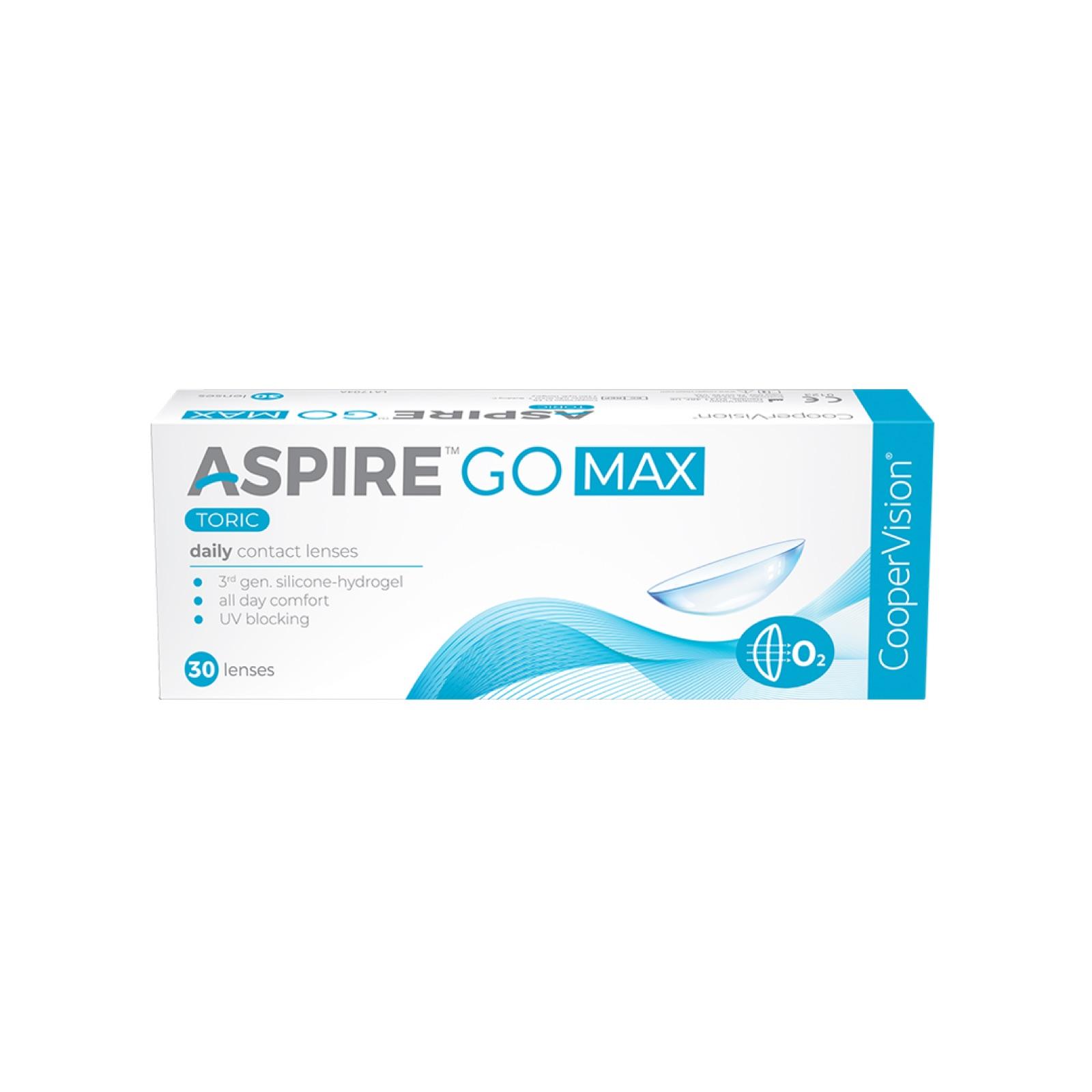 Aspire Go Max Toric 1- Day Cooper Vision 30 Lens Pack